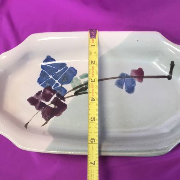 Kent Follette Signed Pottery Dish - Picture 6 of 8